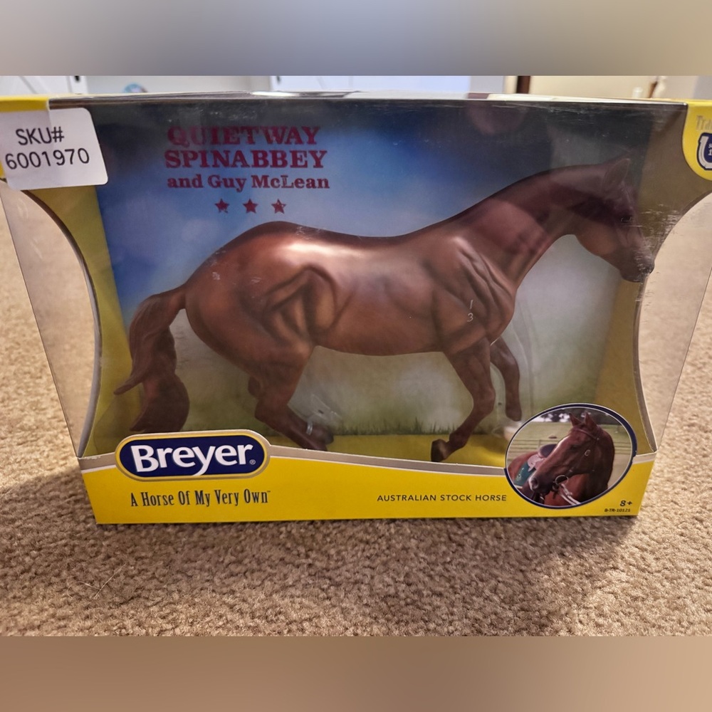 Breyer Quietway Spinabbey Australian Stock Horse - Brown